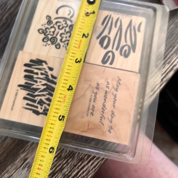 RUBBER STAMPS - SET OF 4 - - Picture 5 of 16